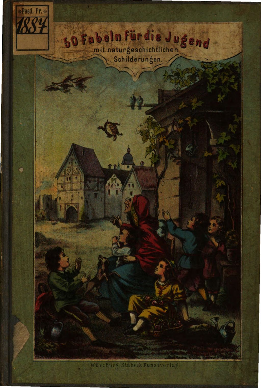 Cover of 50 Fabeln für die Jugend mit naturgeschichtlichen Schilderungen