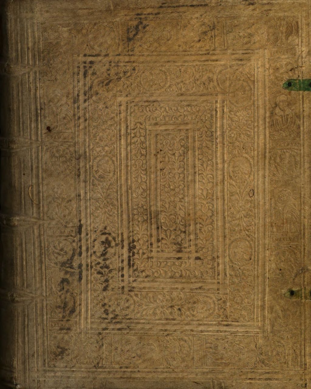 Cover of Commentarius in Aristotelis libros de anima et de metaphysica , Ingolstadii traditus - BSB Clm 27761 a