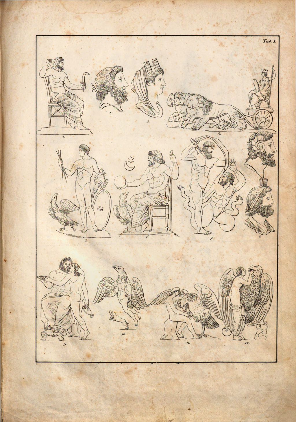 Cover of Handzeichnungen von Karl Kärcher für die Mythologie und Archäologie des klassischen Alterthums. 1