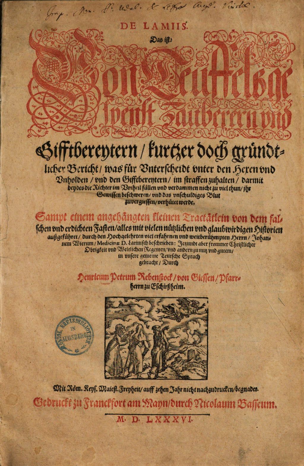 Cover of De lamiis