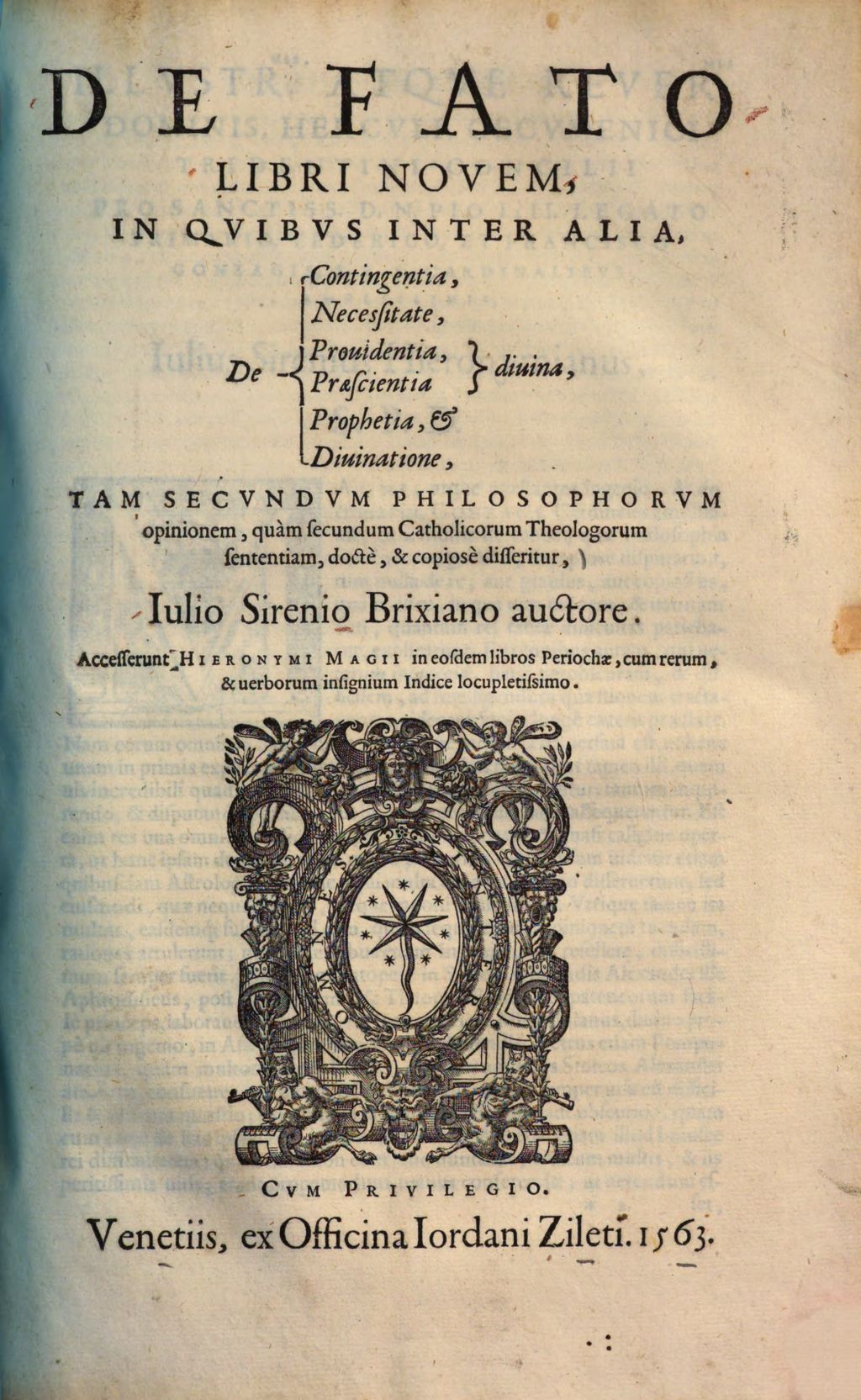 Cover of De Fato