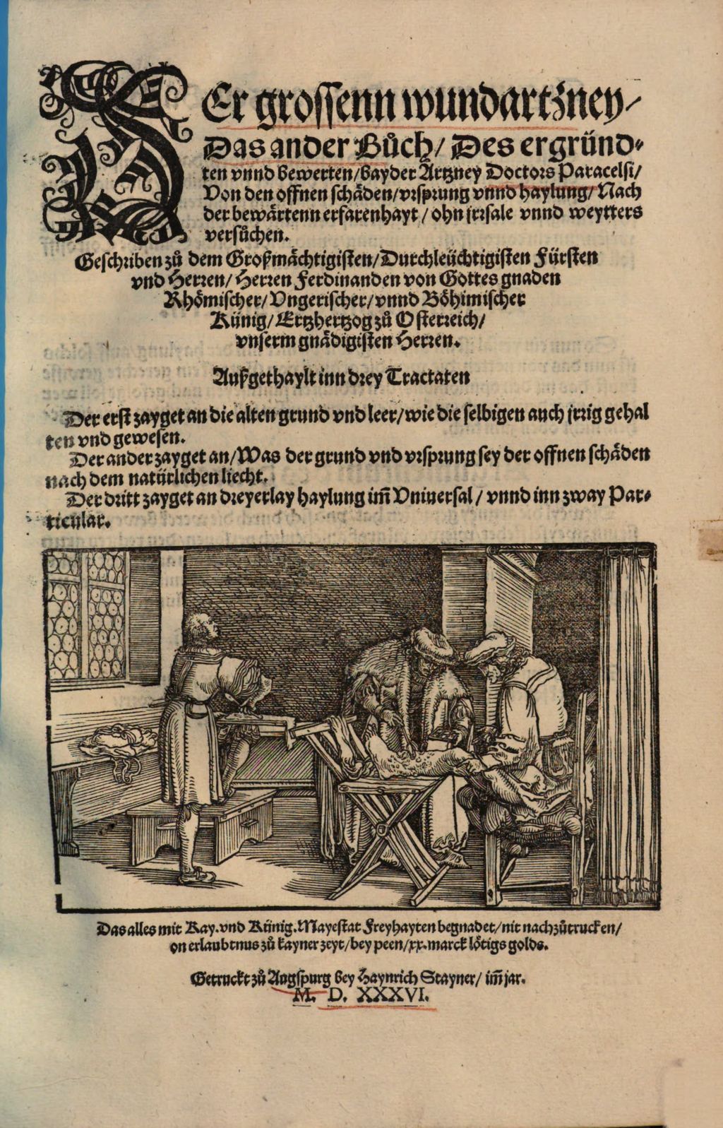Cover of Der grossenn Wundartzney, das ... Buch