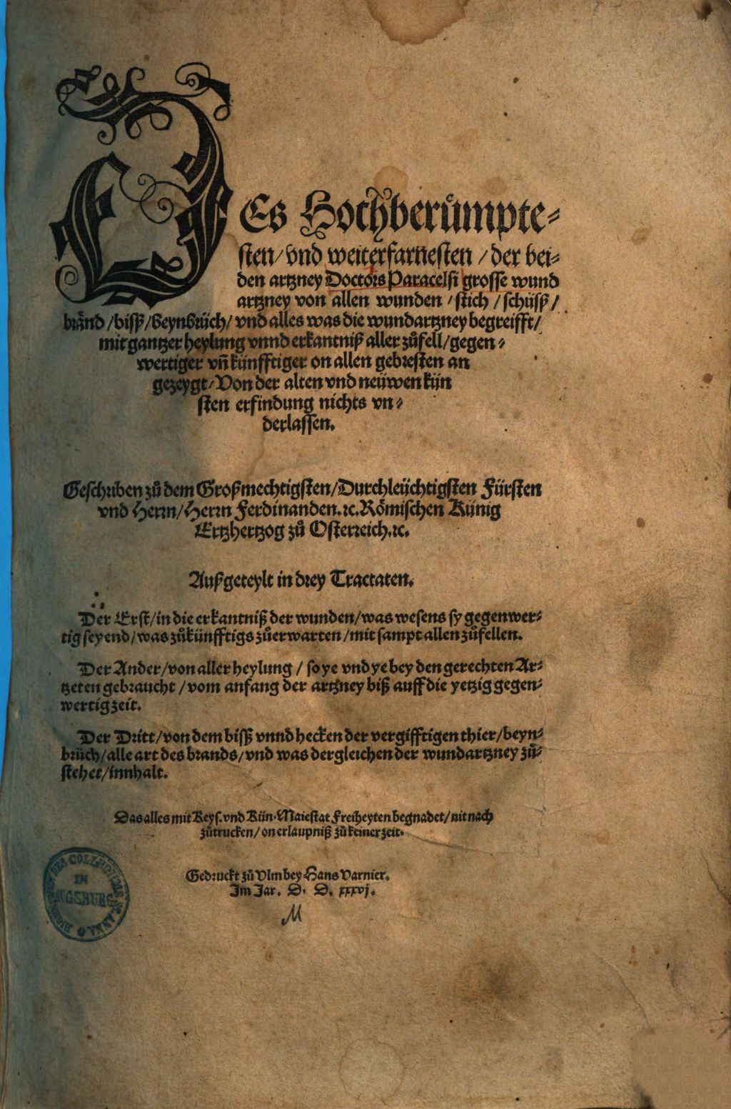 Cover of ... Grosse wundartzney