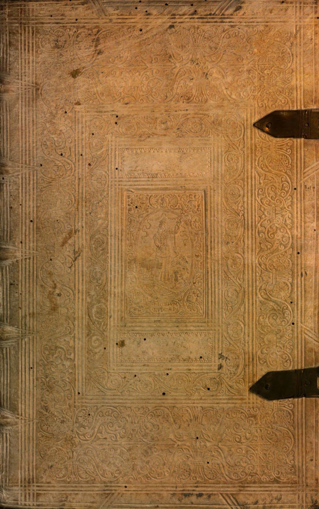 Cover of Commentarius celeberrimi Rabbi Ishak Abarbanel super Jesaiam, Jeremiam, Jehazkelem et prophetas XII minores