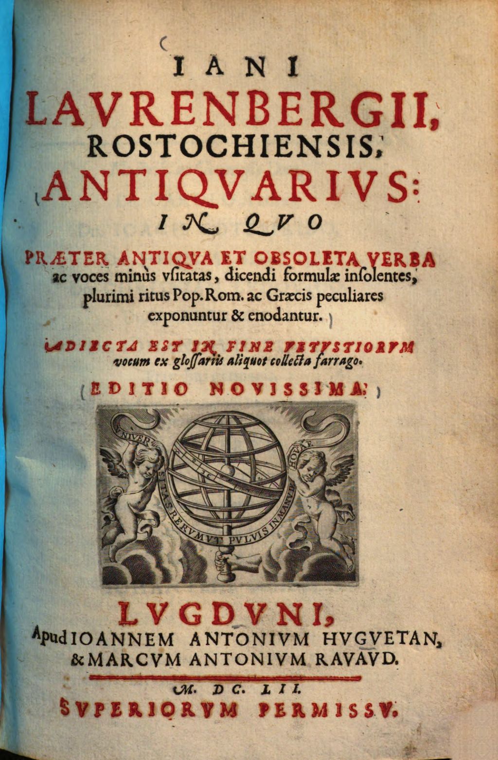 Cover of Antiquarius
