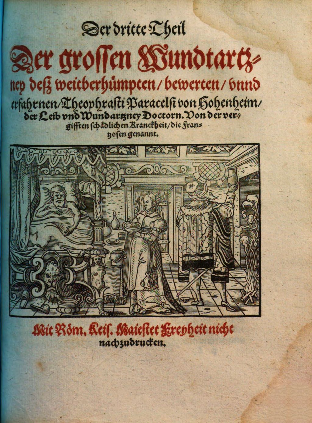 Cover of ... Theil der grossen Wundartzney. 3