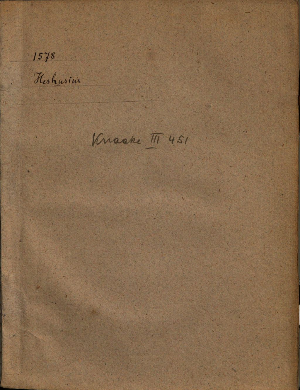 Cover of Tilemani Heshusij Bekandtnus von der Formula Concordiae, wider das Gottlos und lesterlich gedicht des falschen Brieffs