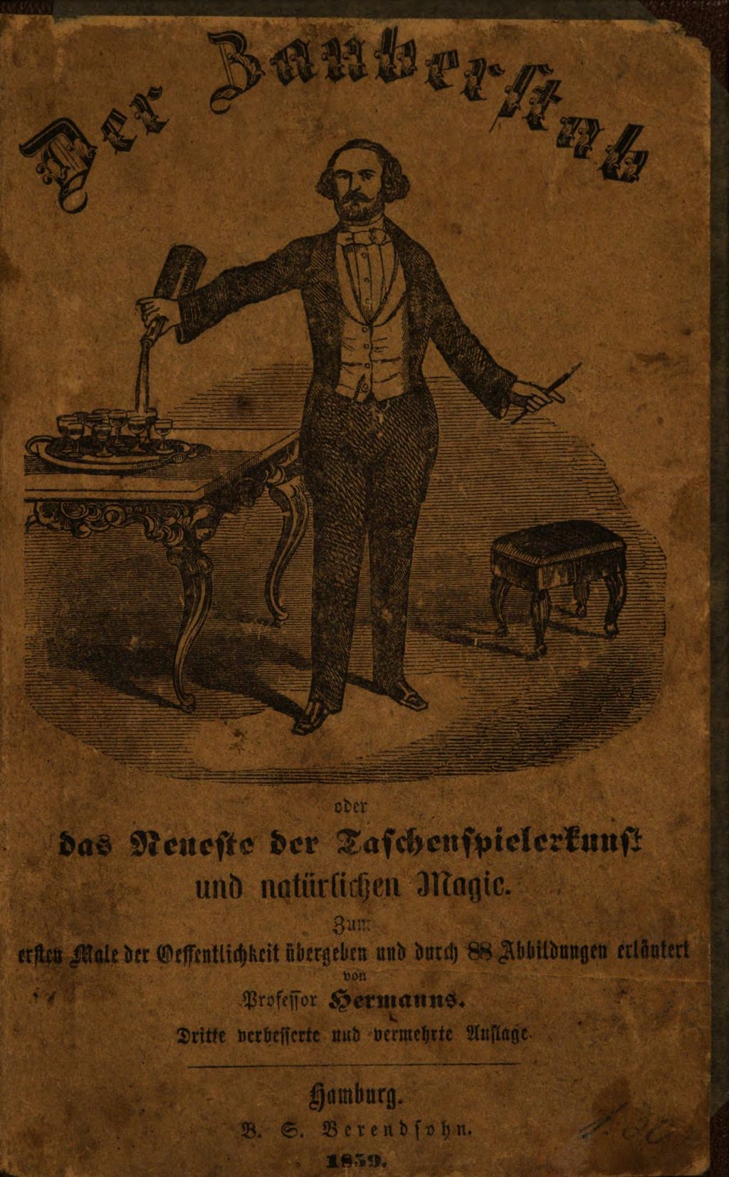 Cover of Der Zauberstab oder das Neueste der Taschenspielerkunst und natürlichen Magie