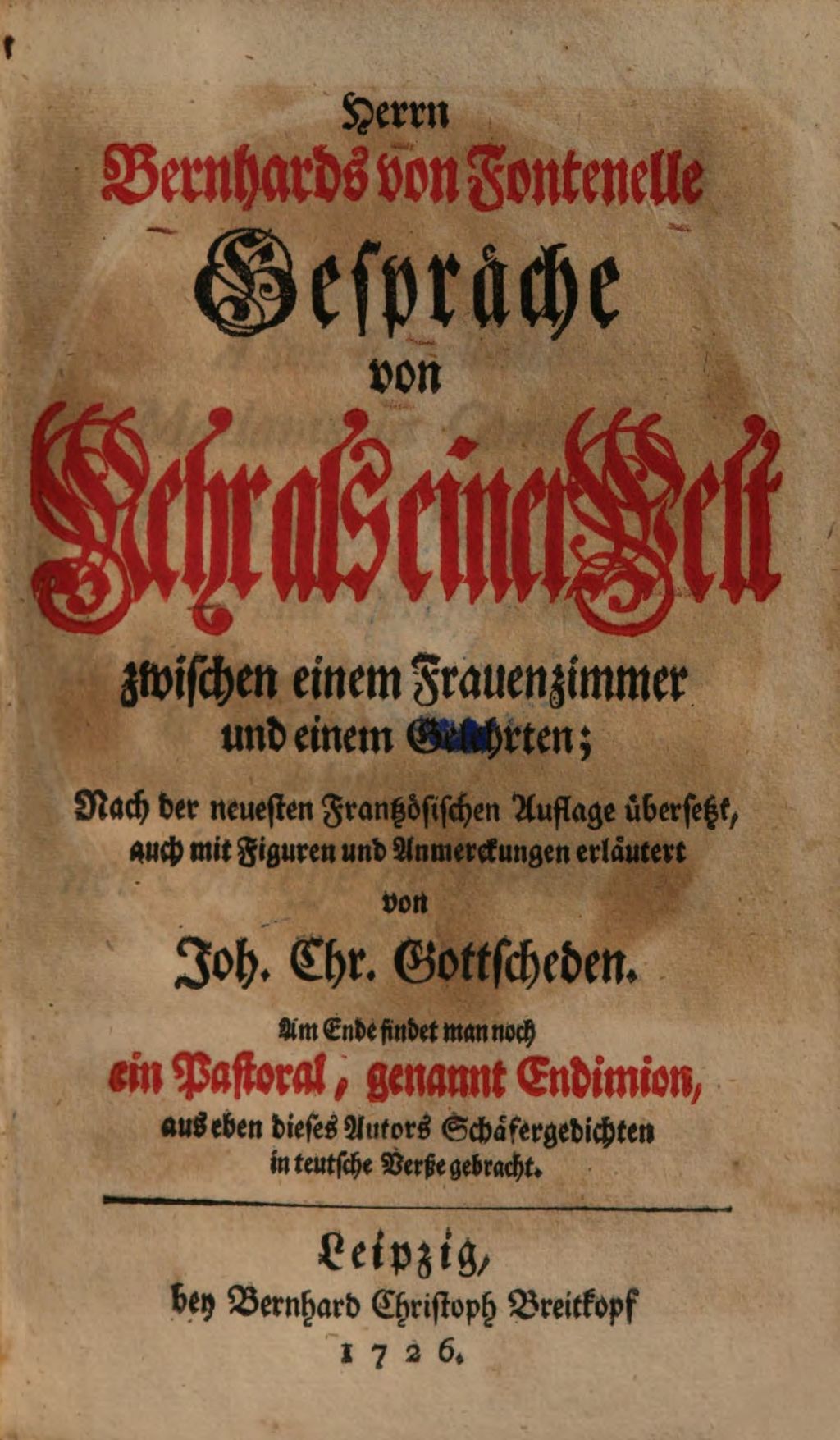 Cover of Gespräche von mehr als einer Welt