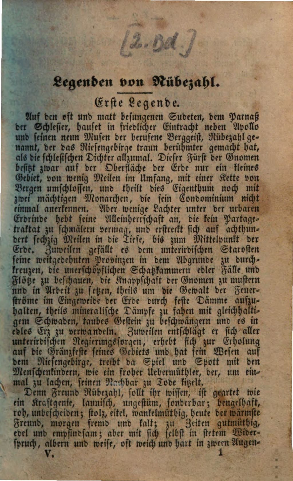 Cover of Volksmährchen der Deutschen. [2]