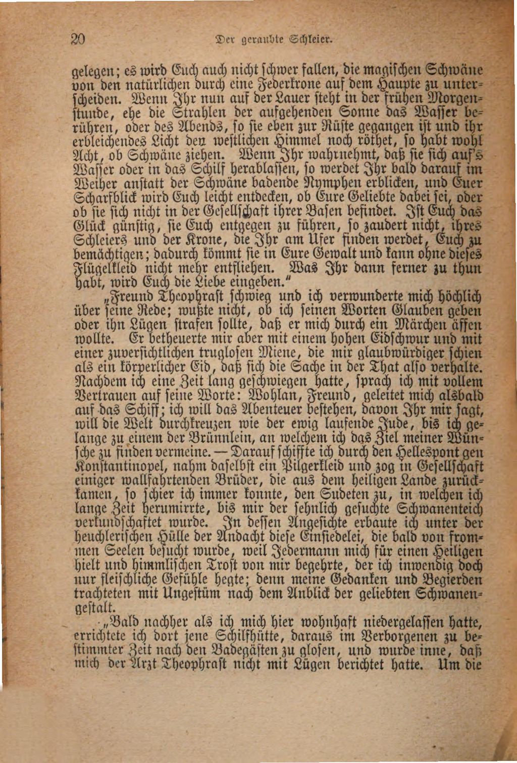 Cover of Volksmärchen der Deutschen. 2, Der geraubte Schleier