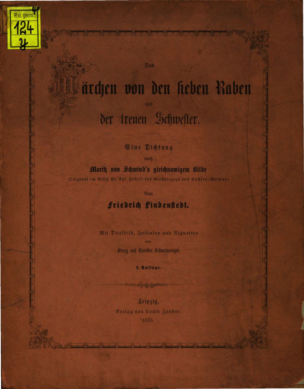 Cover of Das Märchen von den sieben Raben und der treuen Schwester