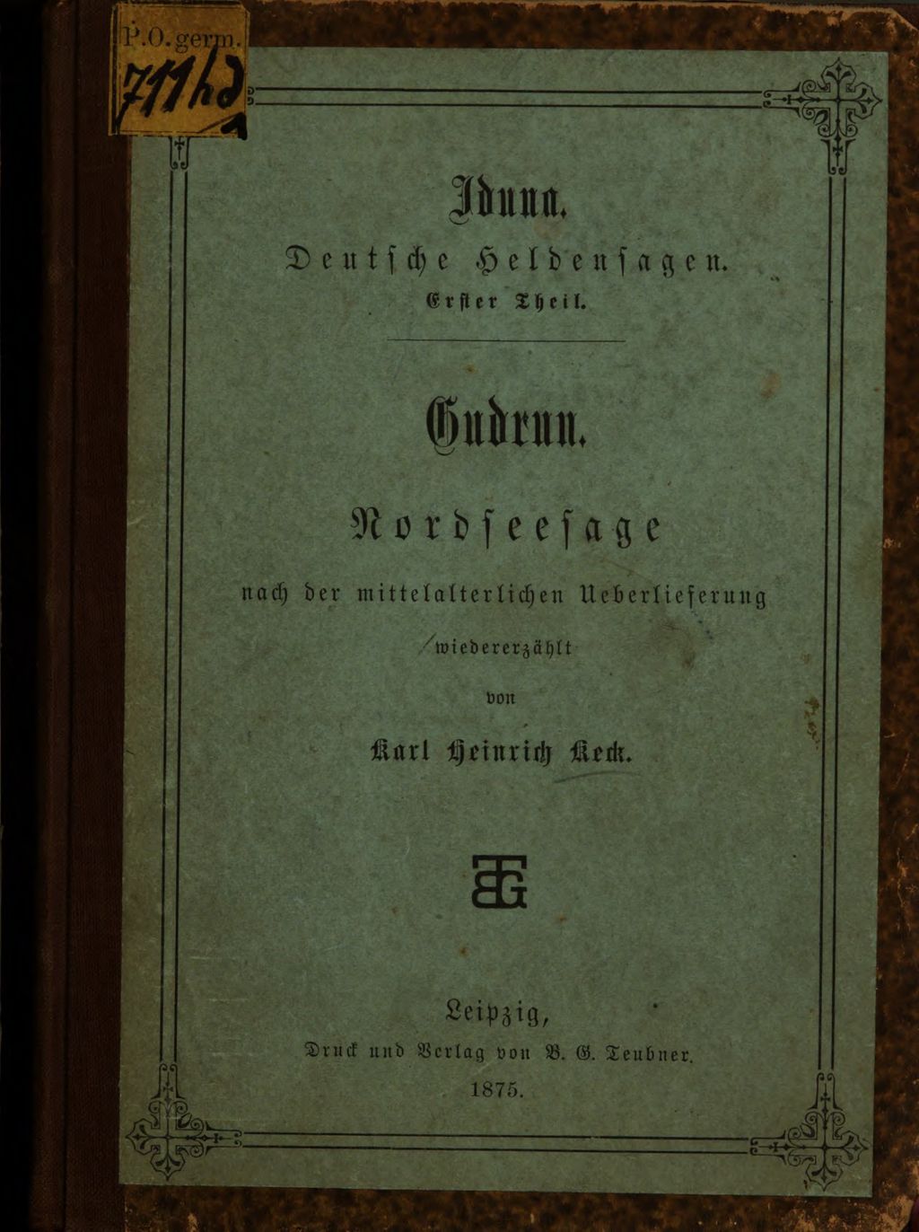 Cover of Iduna