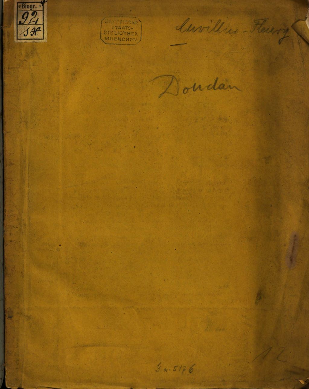 Cover of Un libre penseur dans le grand monde (Himenès Doudan)