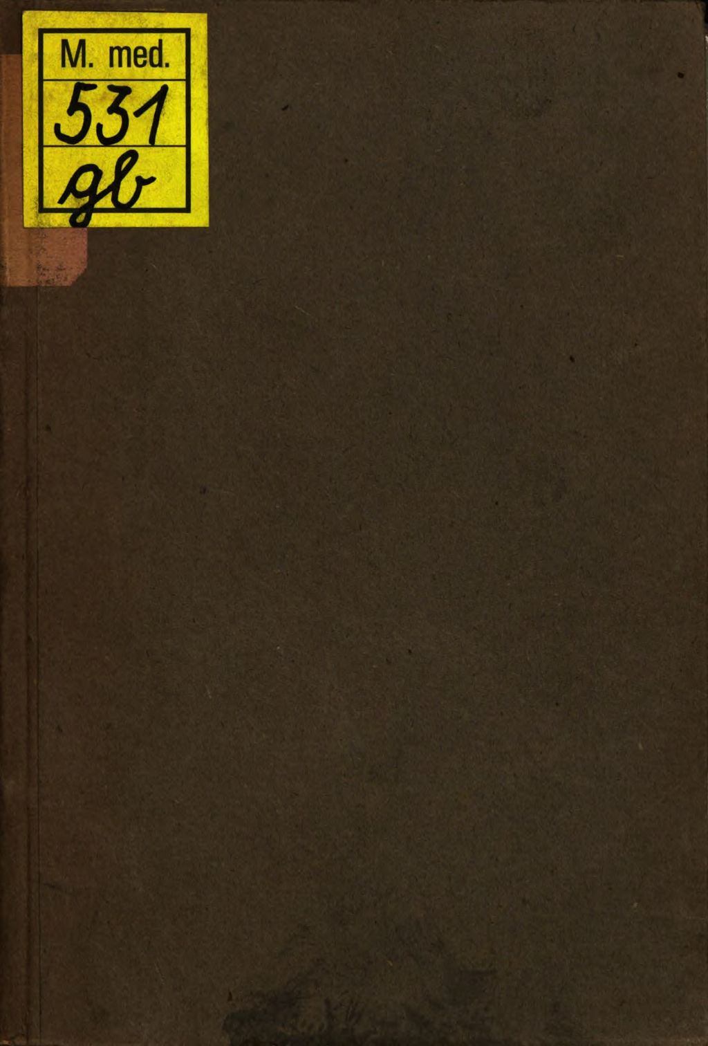 Cover of Ein Fingerzeig für alle Kranke