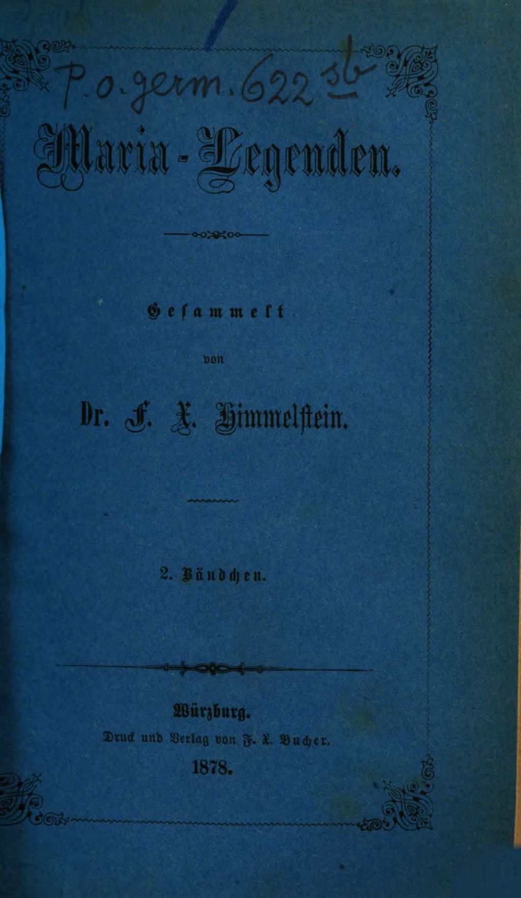 Cover of Maria- Legenden . 2