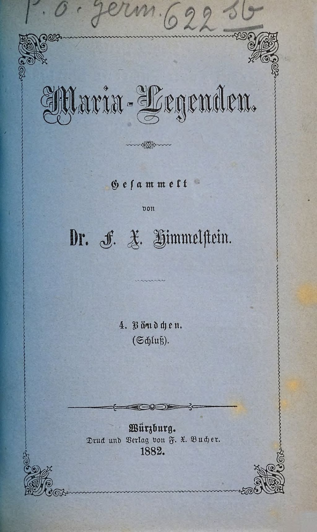 Cover of Maria- Legenden . 4