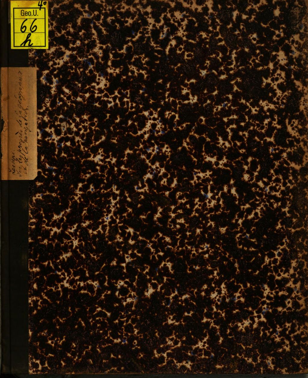 Cover of Sur les progrès de la géographie et de la navigation