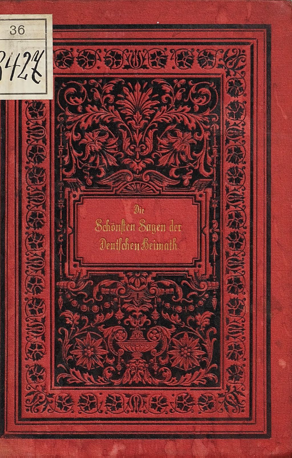 Cover of Die schönsten Sagen der deutschen Heimath