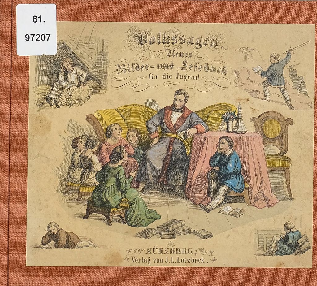 Cover of Volkssagen der Jugend erzählt