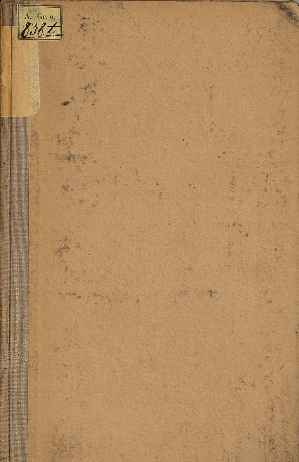 Cover of De interpolatione Hippolyti Fabulae Euripideae