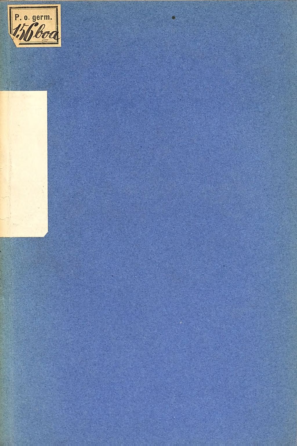 Cover of Über die Zeitfolge in der Abfassung von Boners Fabeln und über die Anordnung derselben