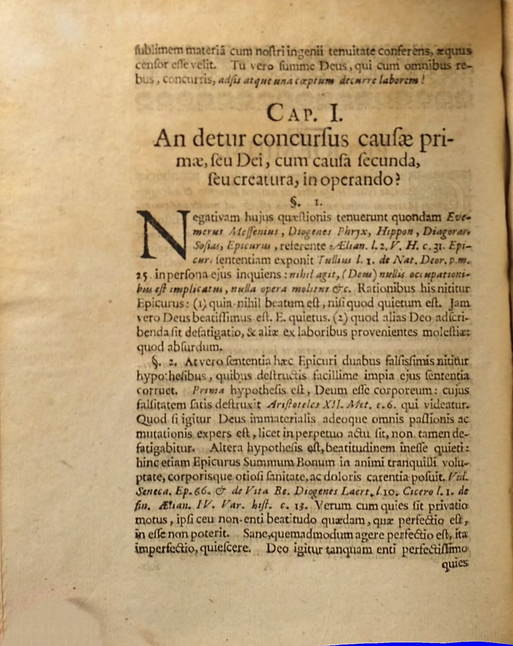 Cover of Disputatio Metaphysica De Concursu Causae Primae Cum Secunda In Operando, potissimum adv. Adr. Heerboord