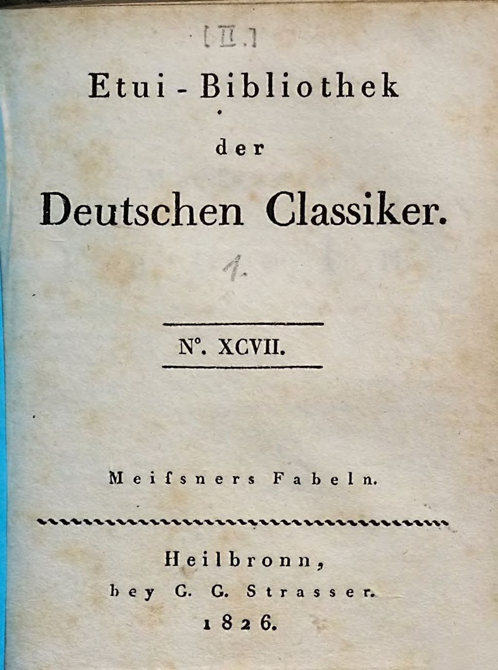 Cover of Meissners Fabeln