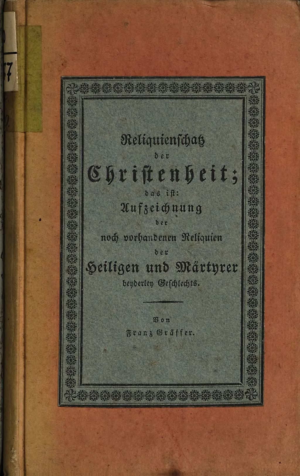 Cover of Reliquienschatz der Christenheit