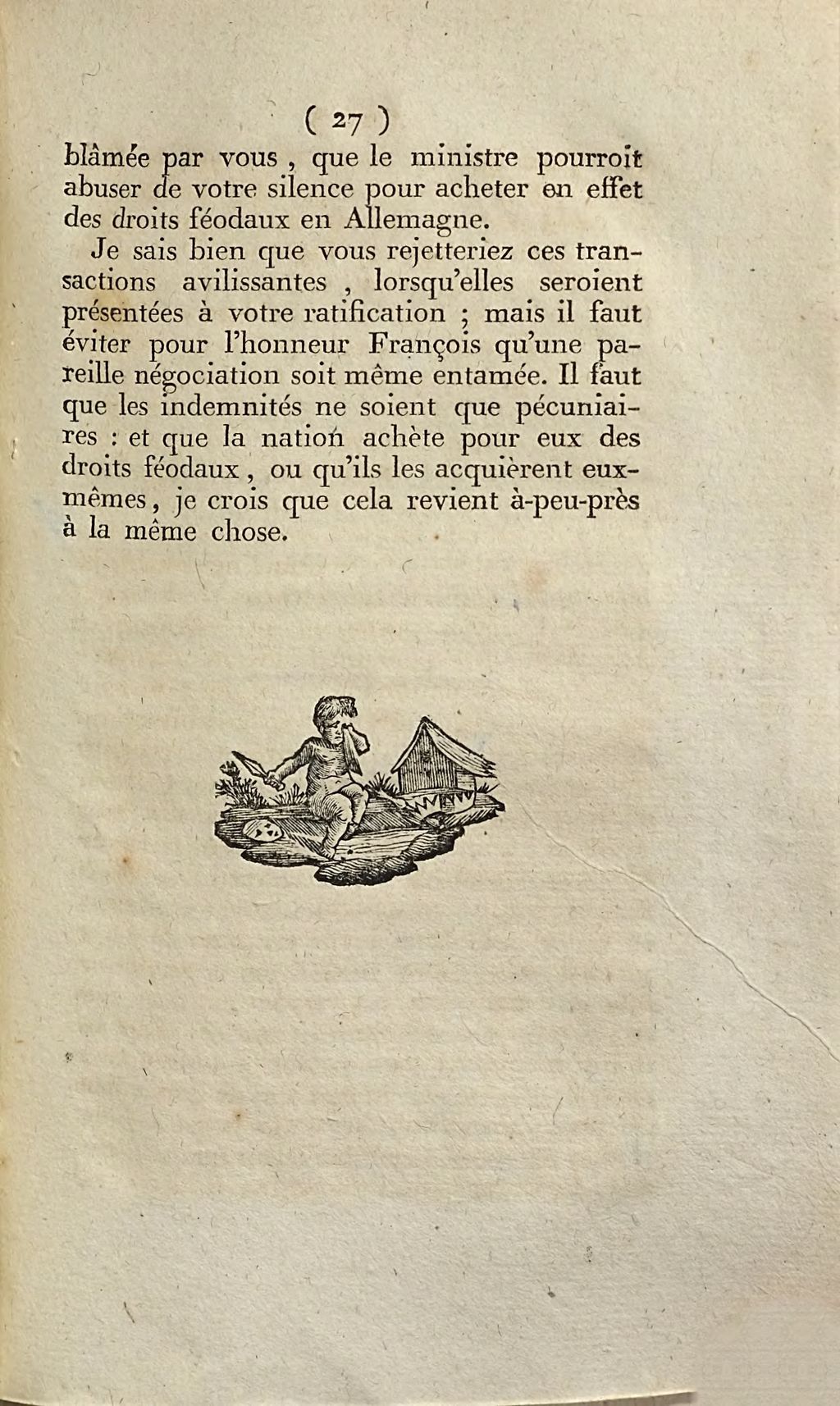 Cover of Lettre d'un citoyen françois, à un député de l'Assemblée Nationale
