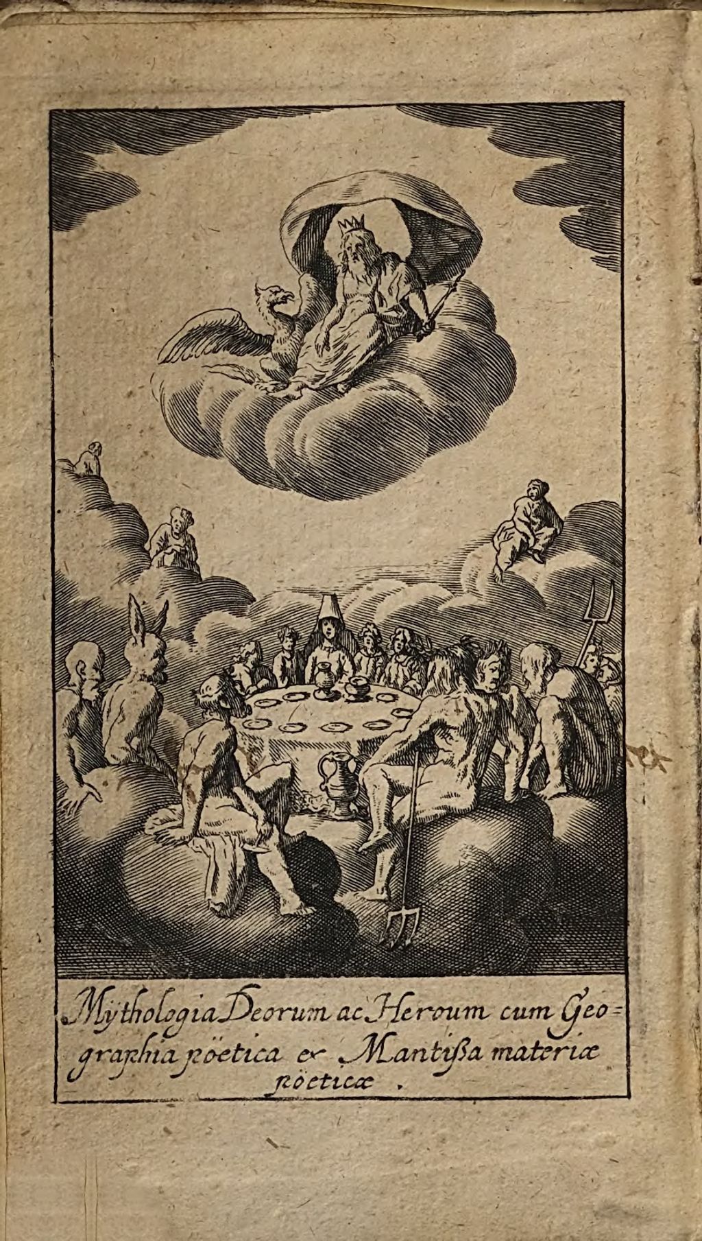 Cover of Heinrici Schaevii Chilonio-Cimbri Mythologia deorum ac heroum