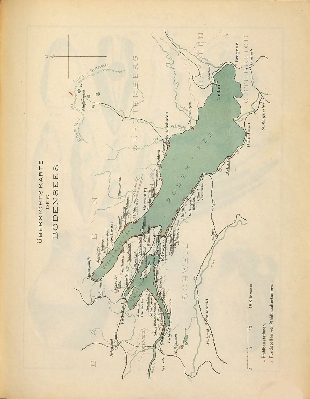 Cover of Die Pfahlbauten des Bodensees
