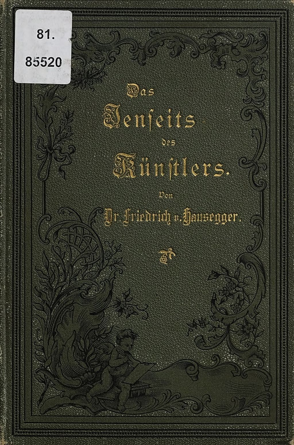 Cover of Das Jenseits des Künstlers