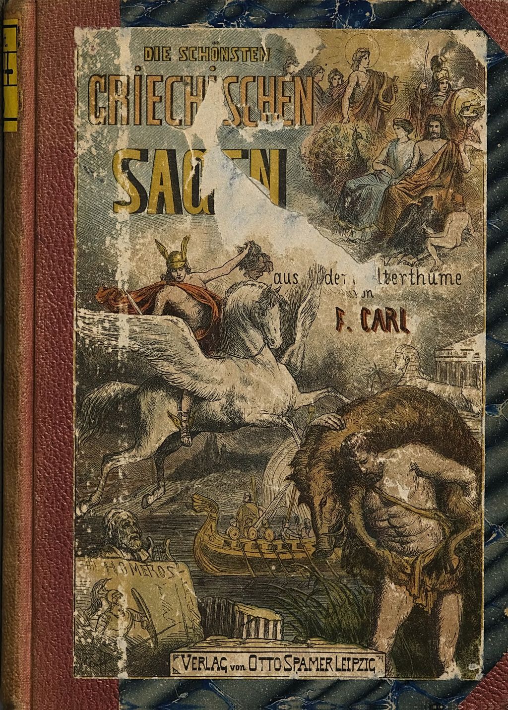 Cover of Die schönsten griechischen Sagen aus dem Alterthum