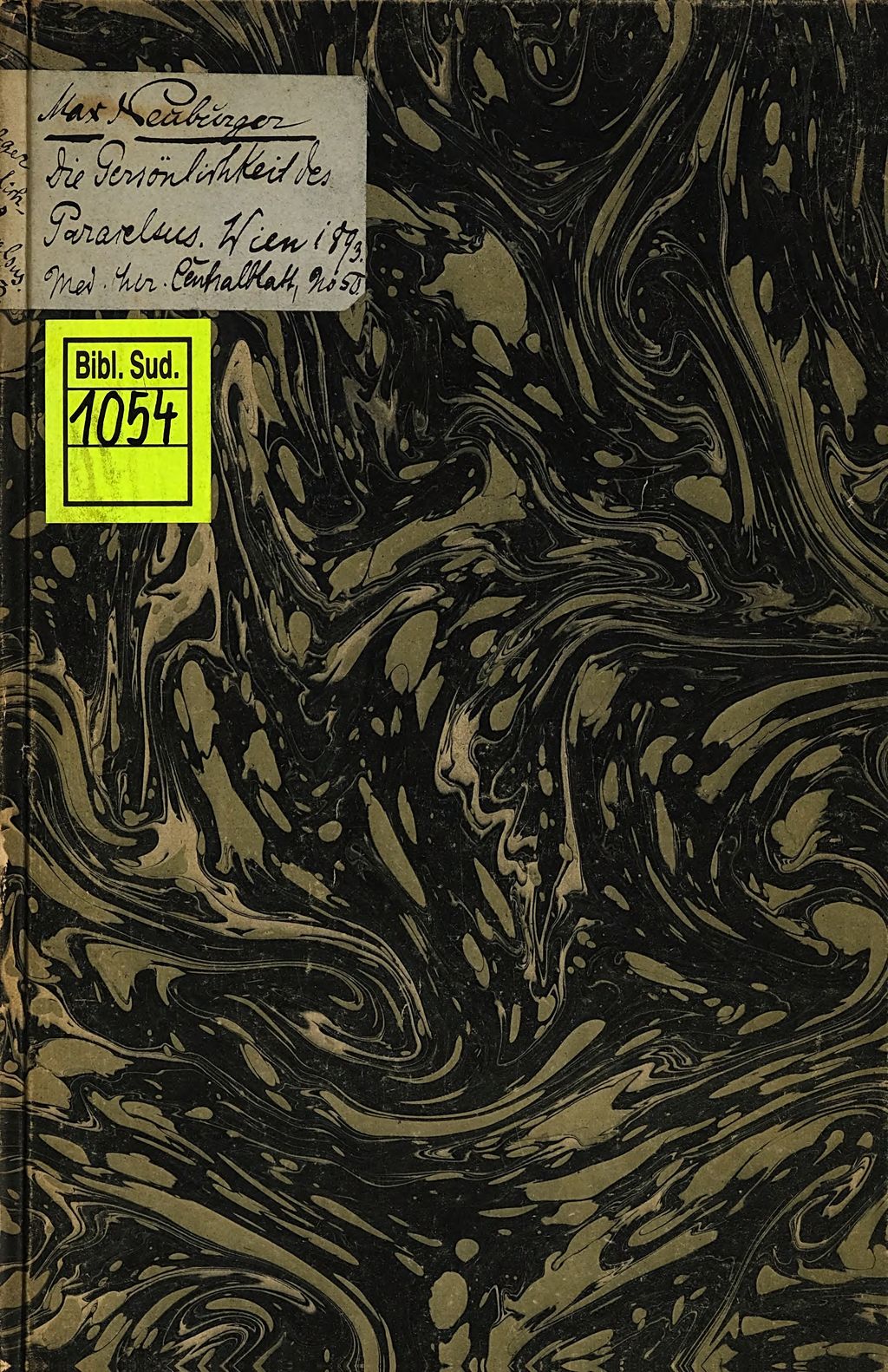 Cover of Die Persönlichkeit des Paracelsus