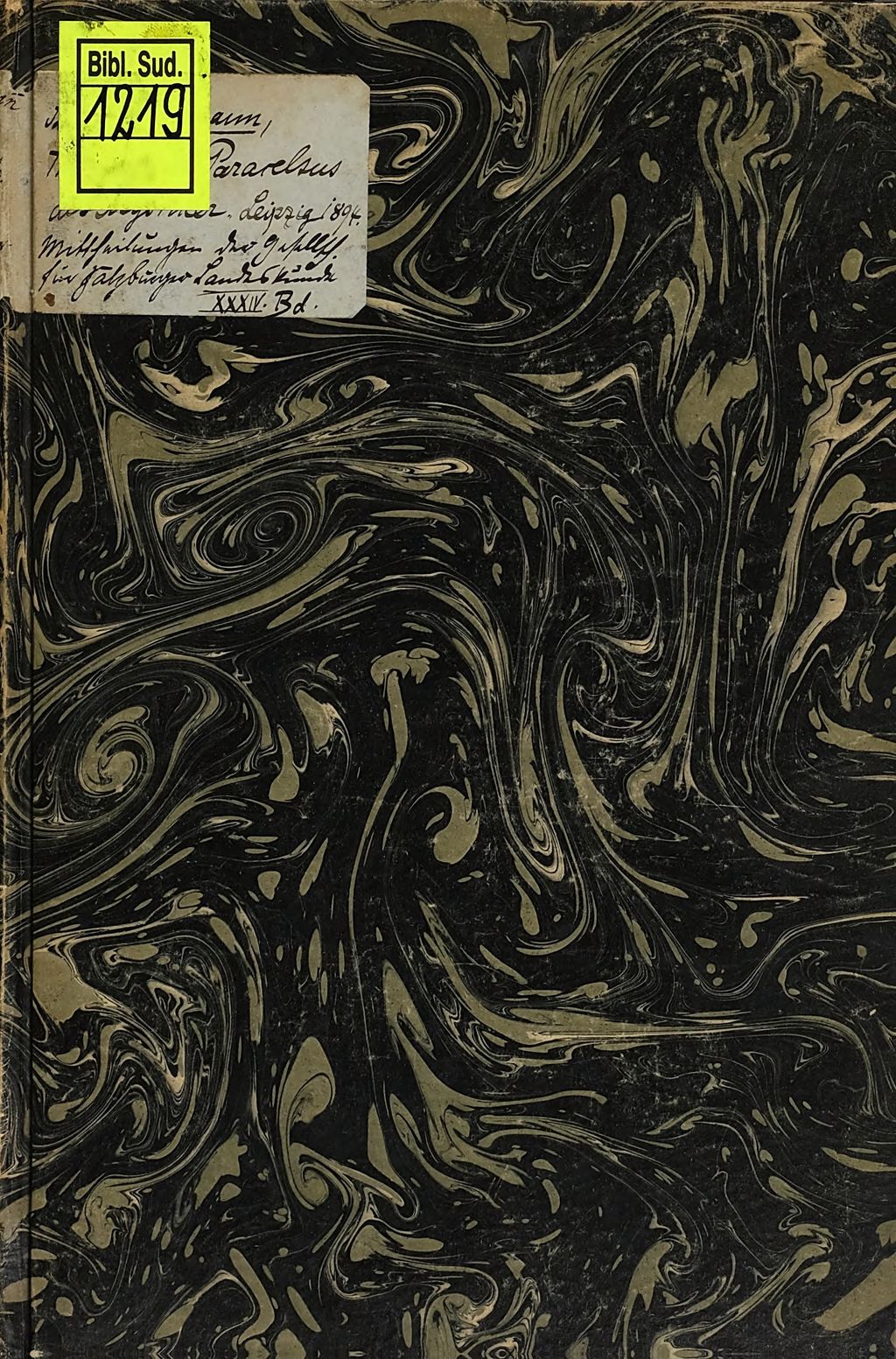 Cover of Theophrastus Paracelsus als Mystiker