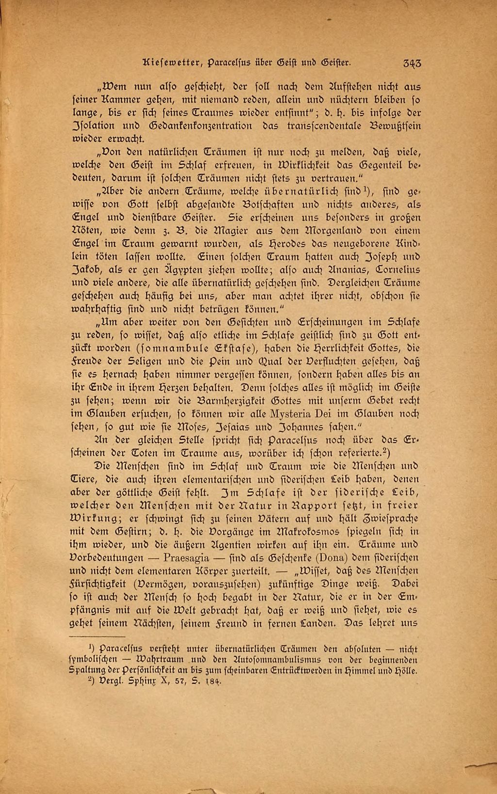 Cover of Paracelsus über Geist und Geister. [2]