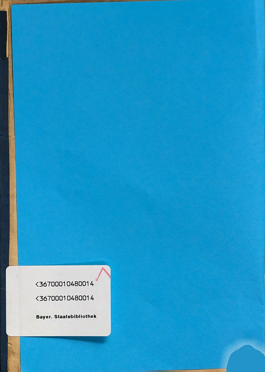 Cover of Antiquariats-Katalog von Buchholz & Werner in München