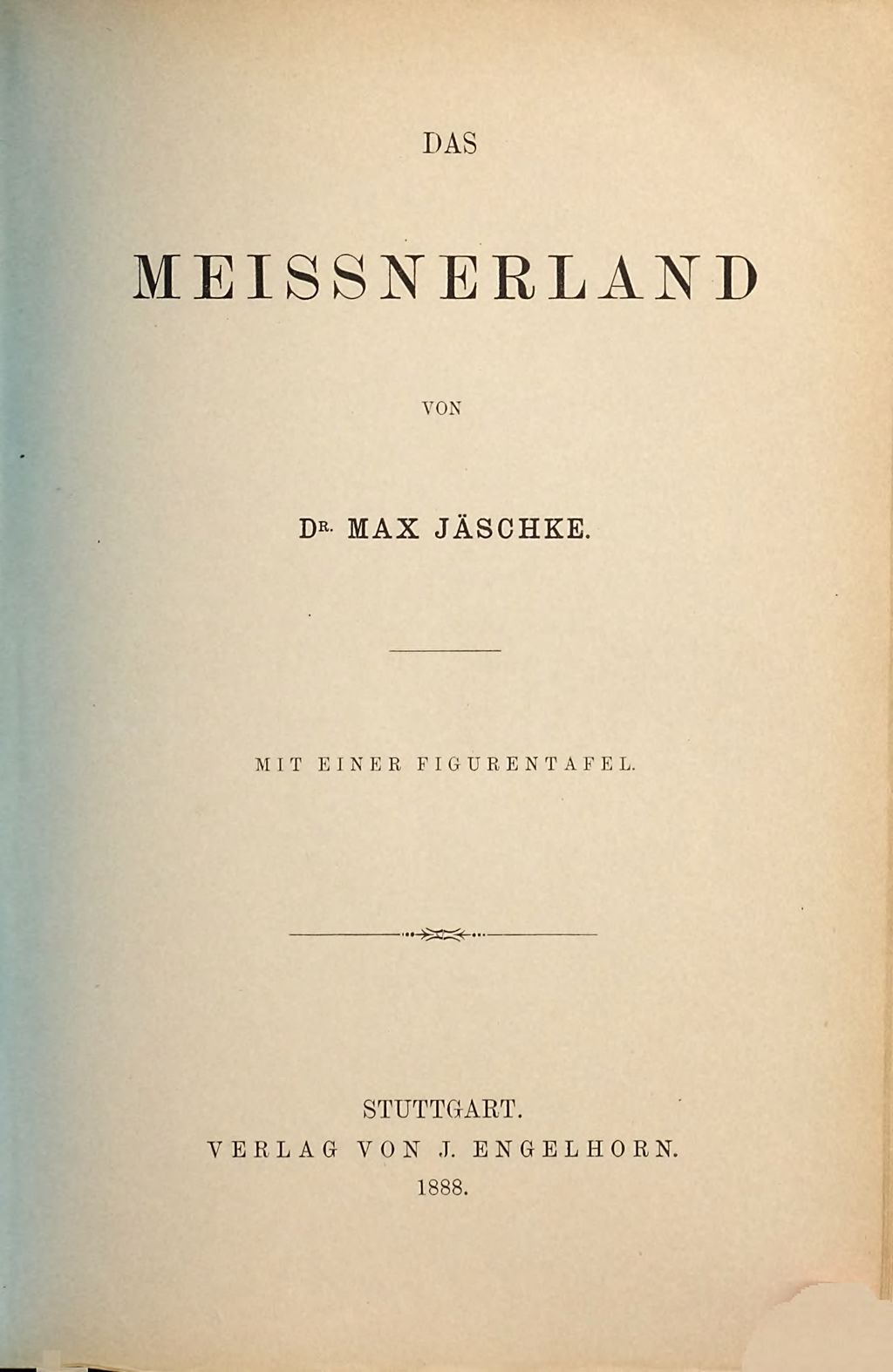 Cover of Das Meissnerland