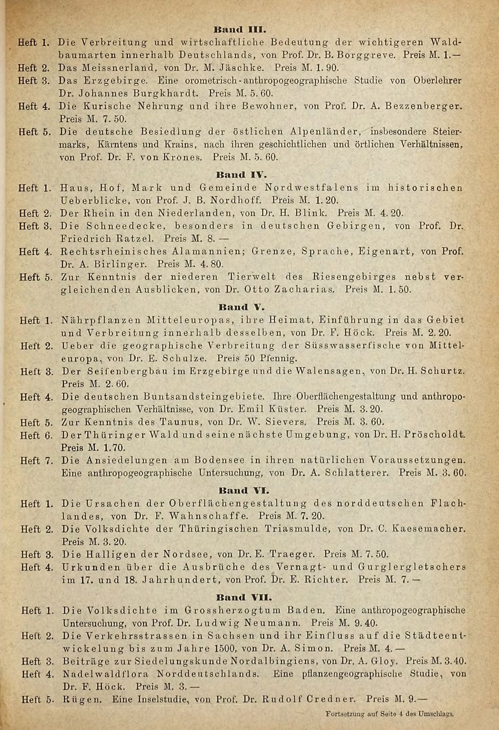 Cover of Die Regenkarte Schlesiens und der Nachbargebiete