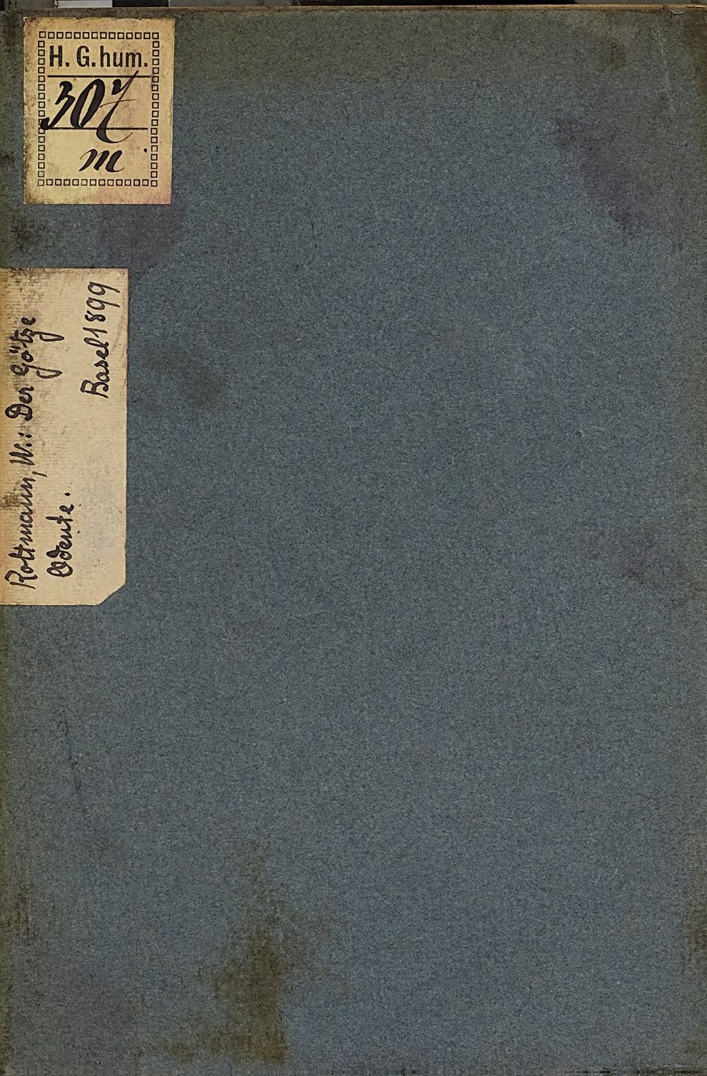 Cover of Der Gotze Odente