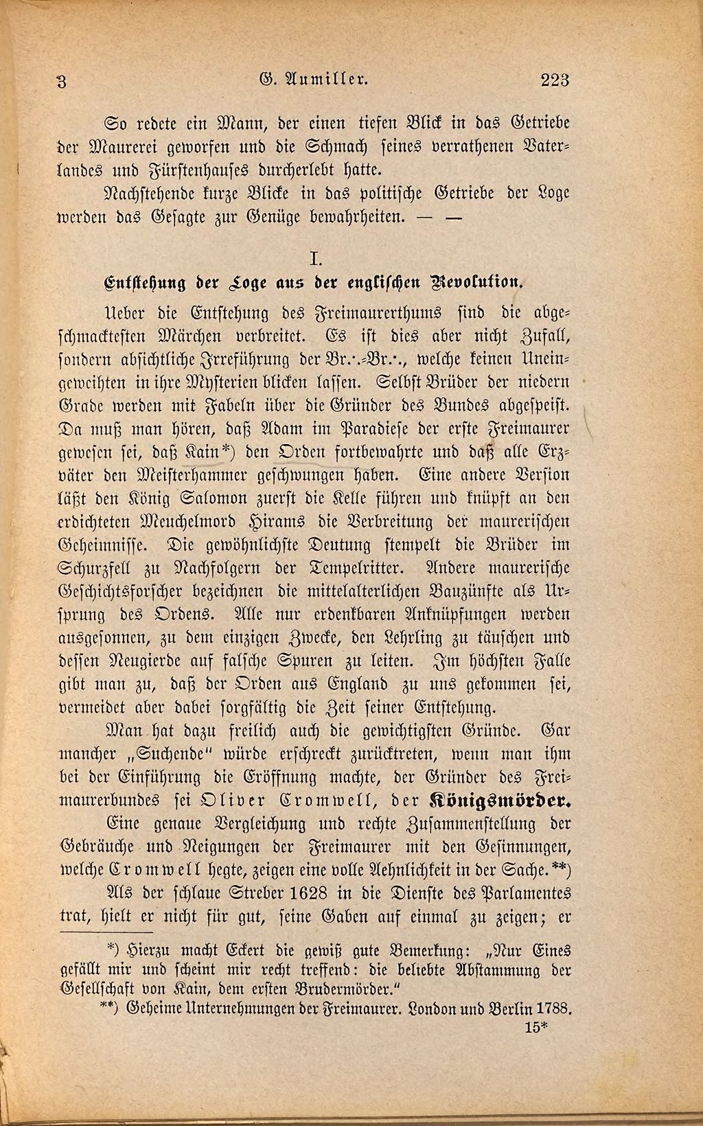 Cover of Die Loge und die Revolutionen Europas