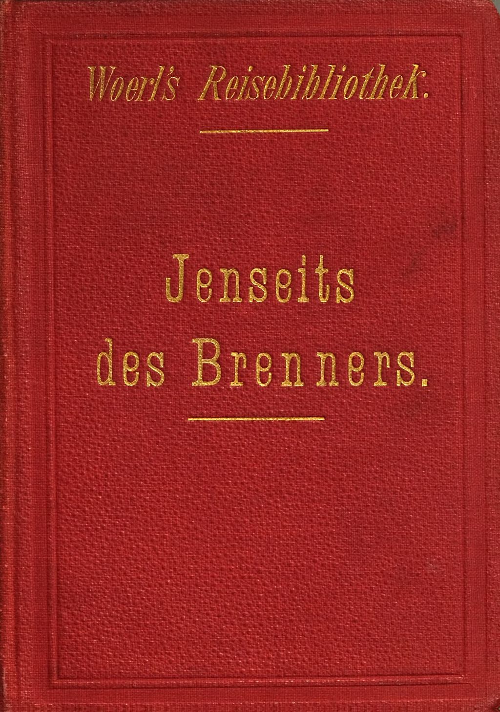Cover of Jenseits des Brenners