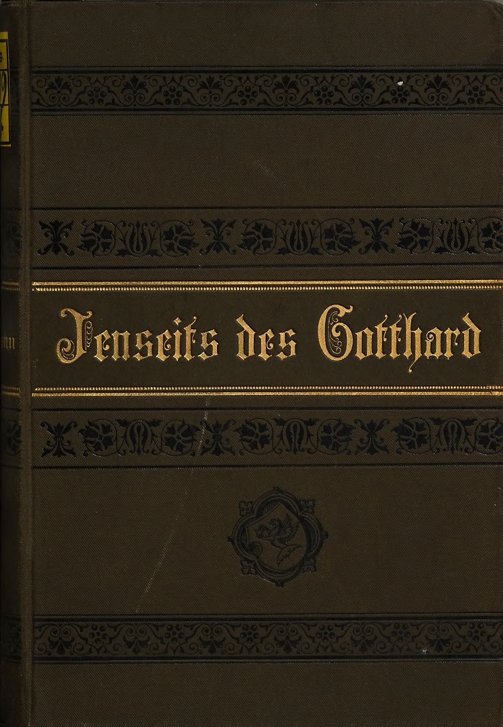 Cover of Jenseits des Gotthard