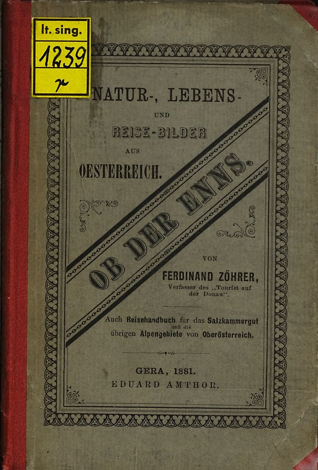 Cover of Ob der Enns