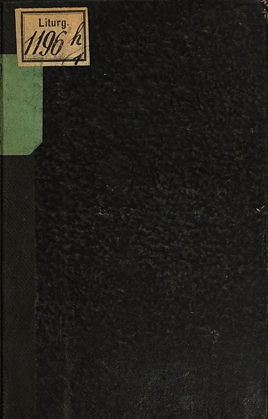 Cover of Rituale parvum continens sacramentorum administrationem, infirmorum curam, benediciones diversas nocnon absoluciones in articulo mortis impertiendas ad sacerdstum curam animarum agentium usum commodiorem ex rituali romano excerptas. 1