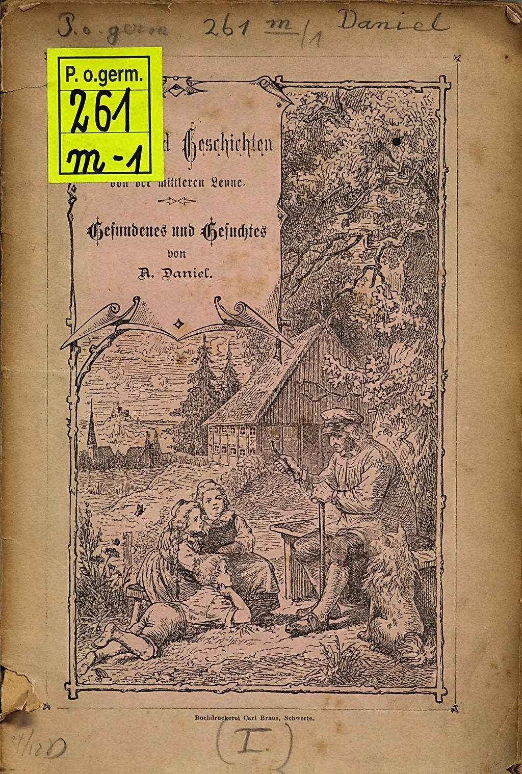 Cover of Sagen und Geschichten von der mittleren Lenne
