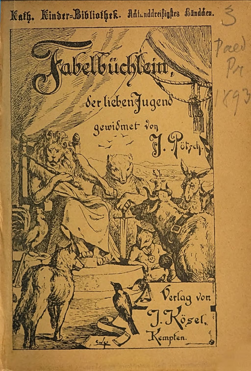 Cover of Fabelbüchlein