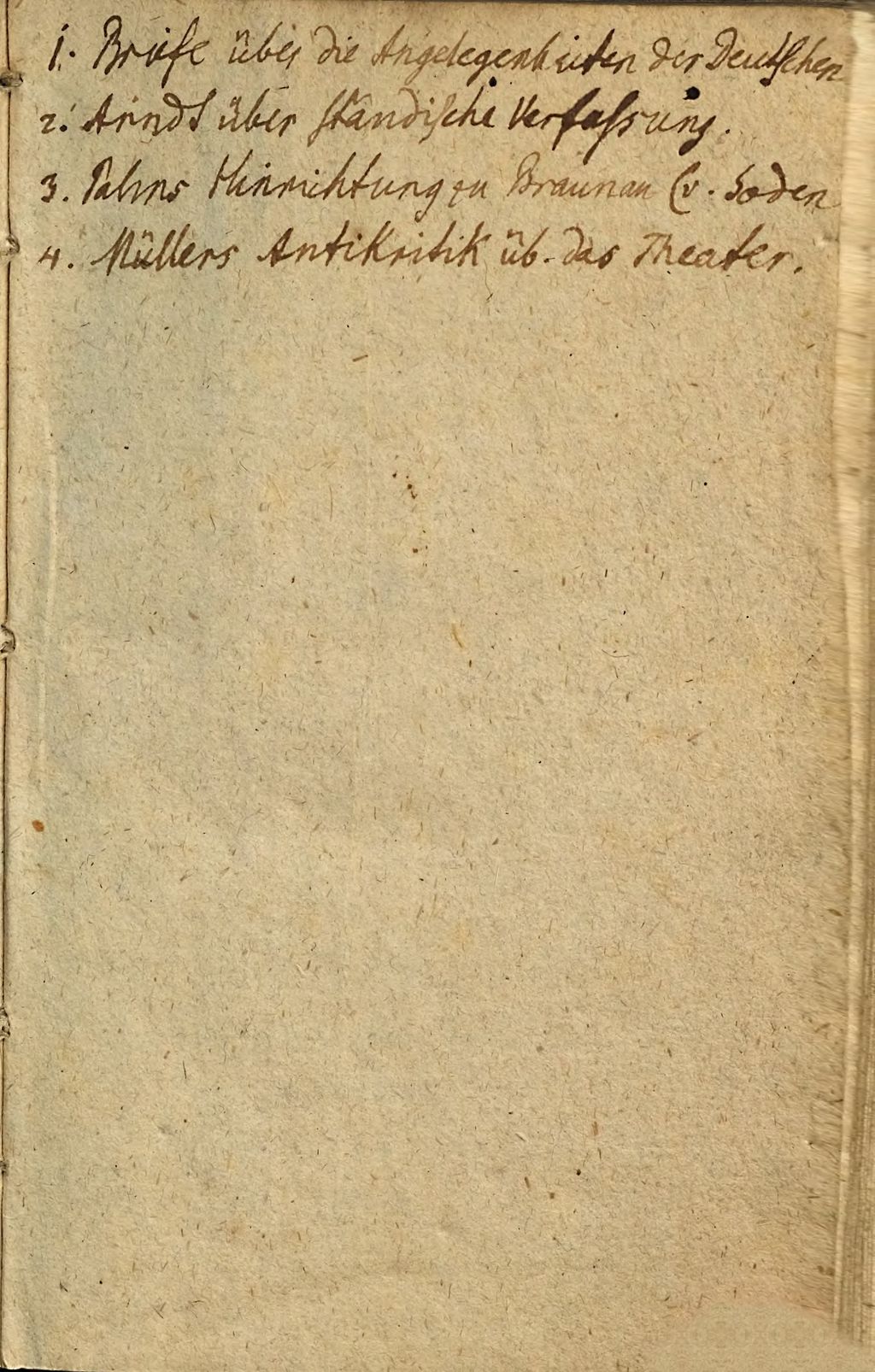 Cover of Briefe über die Angelegenheiten der Deutschen bey der Wiedergeburt ihres Vaterlandes
