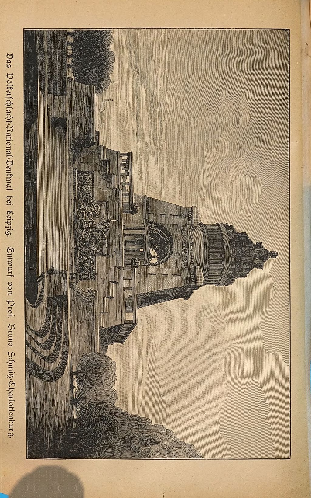 Cover of Das Völkerschlacht-National-Denkmal, das Denkmal der Befreiung und der nationalen Wiedergeburt Deutschlands